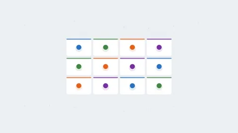 Balanced Scorecard KPI Corporate Loop Stockbeeldmateriaal 342622141