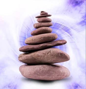 Balanced Stone Tower Stock Photos
