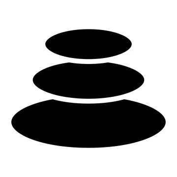 Balancer BAL token symbol cryptocurrency logo, coin icon isolated on white Stock Illustration