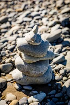 A Balancing Act 스톡 사진