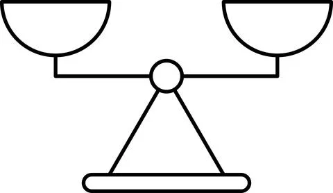 Balancing AI capabilities and ethical standards icon set. Ethics in AI Illustrazione stock