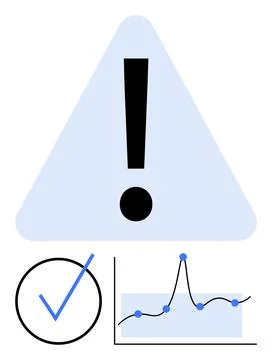 Balancing Risk and Progress Navigating Safety Alerts with Data-Driven Decis.. Stockillustratie