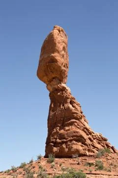 Balancing rock Stock Photos