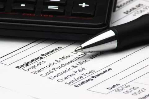 Balancing the statement Stock Photos