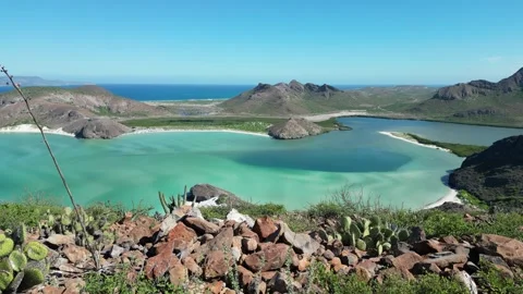 Balandra beach Video stock 310414252