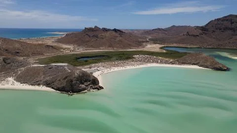 Balandra Beach. Fotos de archivo