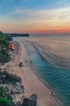 Balangan Beach, Bali Stock Photos