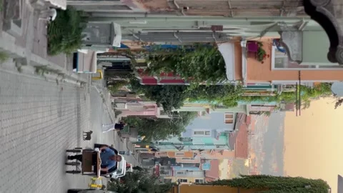 Balat district street Stock Footage 250167017