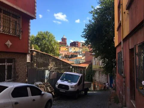 Balat streets Stock Photos