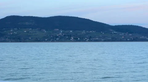 Balaton panorama 2 Stock Footage 49336598