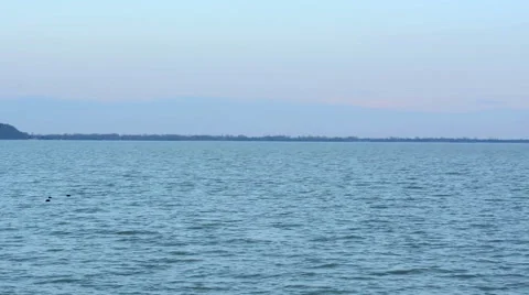Balaton panorama Stock Footage 49341387