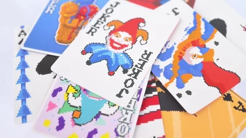 Balatro Cards Video stock 318989681