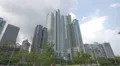 Balboa Avenue with Star Bay Tower in Panama City 4k or 4k+ Resolution