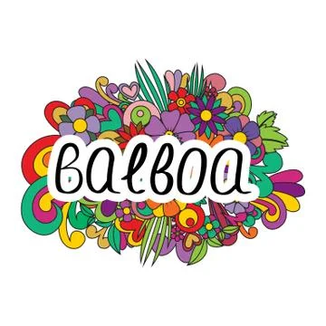 Balboa dance. Stock Illustration
