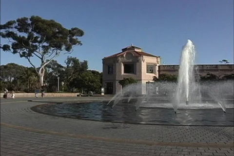 Balboa park San Diego Stock Footage 463653