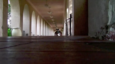BalboaWalkway Stock Footage 643842