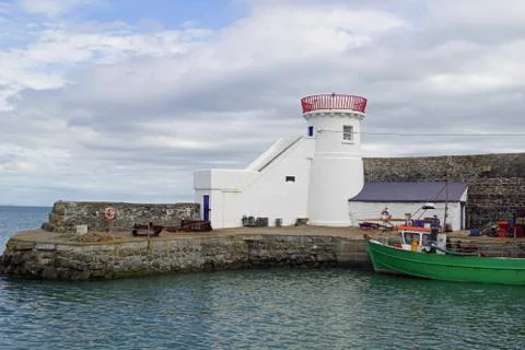 Balbriggan Lighthouse Stock Photos