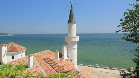 Balchik, Bulgaria Video stock 789953