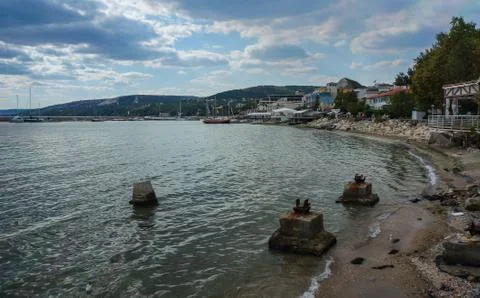 Balchik Coast Stock Photos