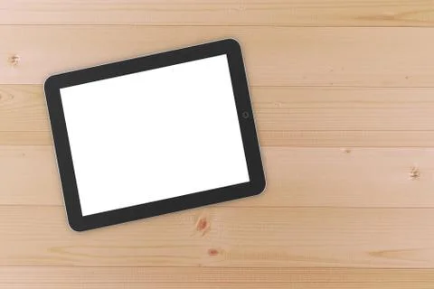 Balck digital tablet Illustration