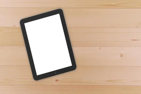 Balck digital tablet 库存插图