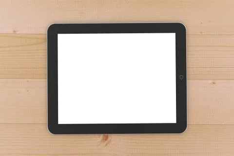 Balck digital tablet 库存插图