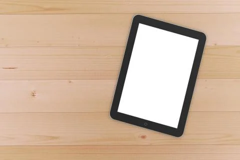 Balck digital tablet 库存插图