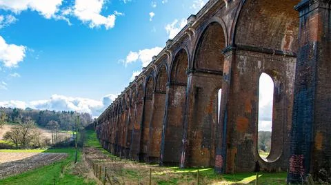 Balcombe Viaduct West Sussex UK early 2020 Stock Photos