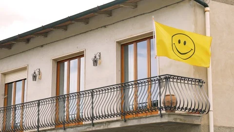 Balcone-emoticon 库存影片 129966166