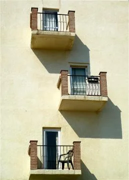 Balconies Stock Photos