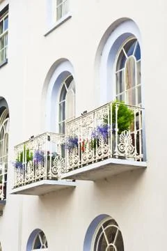 Balconies Stock Photos