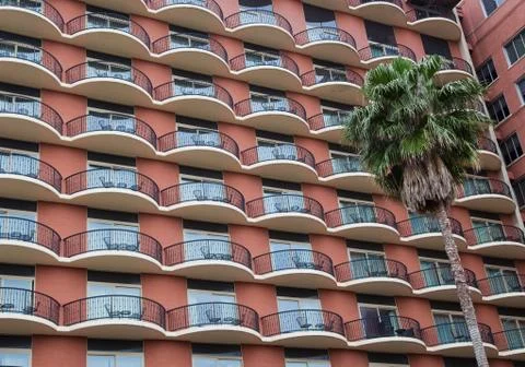 Balconies 库存照片