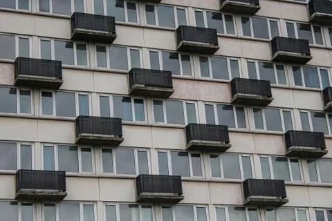 Balconies Foto stock