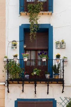 Balcony Oasis Stock Photos
