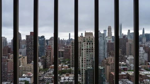 Balcony Railing Stock Footage 132835617