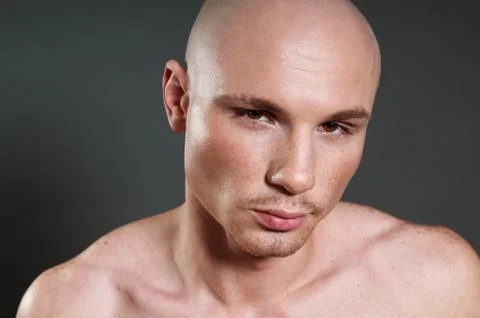 Bald man Stock Photos