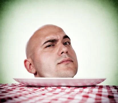Bald man Stock Photos