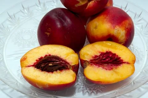 Bald peach Stock Photos