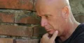 Bald Person Looking Down Upset Emotional Human Depressed Attitude Unhappy Man 4k or 4k+ Resolution