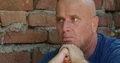 Bald Person Looking Down Upset Emotional Human Depressed Attitude Unhappy Man 4k or 4k+ Resolution