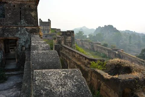 Baldeogarh fort Stock Photos