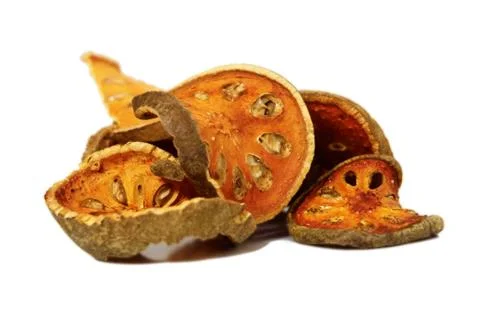 Bale fruit dried tee. isolated on white. Stock Photos