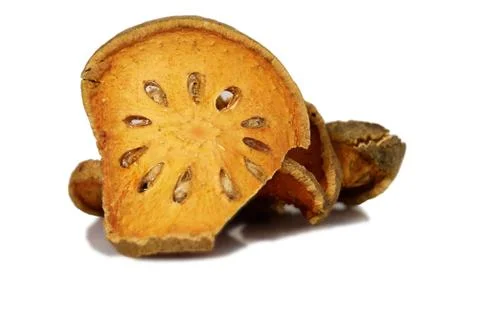 Bale fruit dried tee. isolated on white. Stock Photos