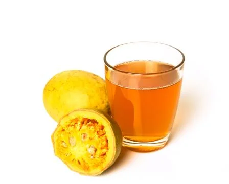 Bale fruit juice Stock Photos