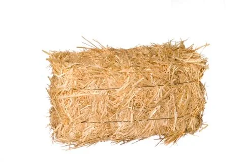 Bale of hay Stock Photos