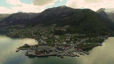 Balestrand, Norway. Stock Footage 153333396