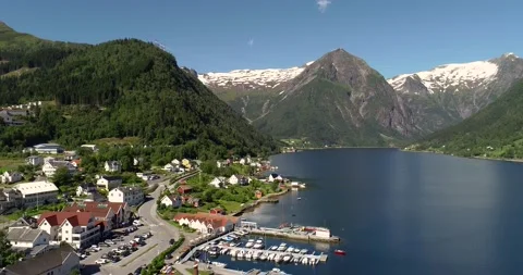 Balestrand, Norway. Stock Footage 153333844