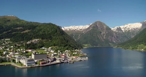 Balestrand, Norway. Stock Footage 153333853