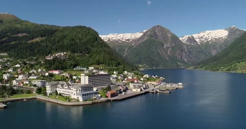 Balestrand, Norway. Stock Footage 153333924