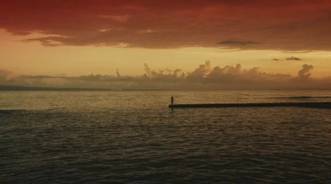 Bali 07 Sunset 3 Stock Footage 515283